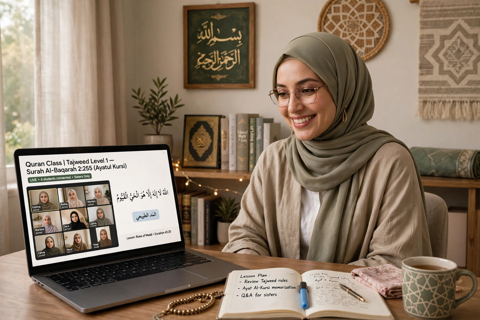 Female Quran Teacher Online for Women and Kids