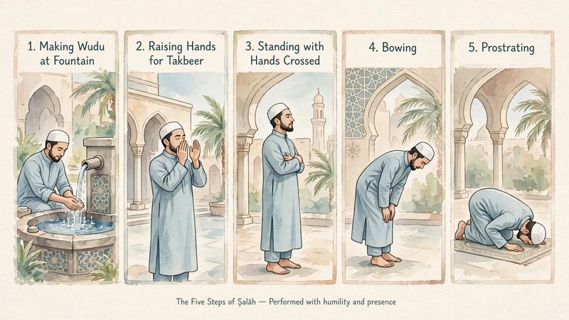 How to Pray Dhuhr Step by Step