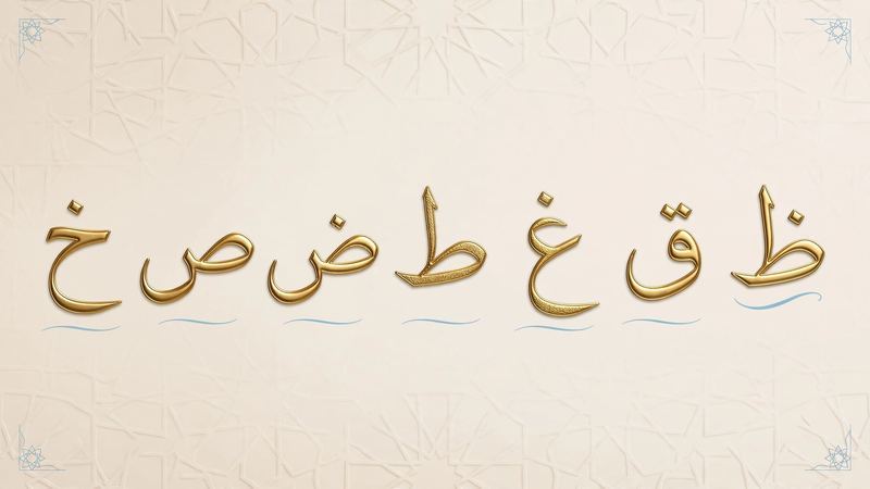 Tafkheem and Tarqeeq Heavy and Light Letters